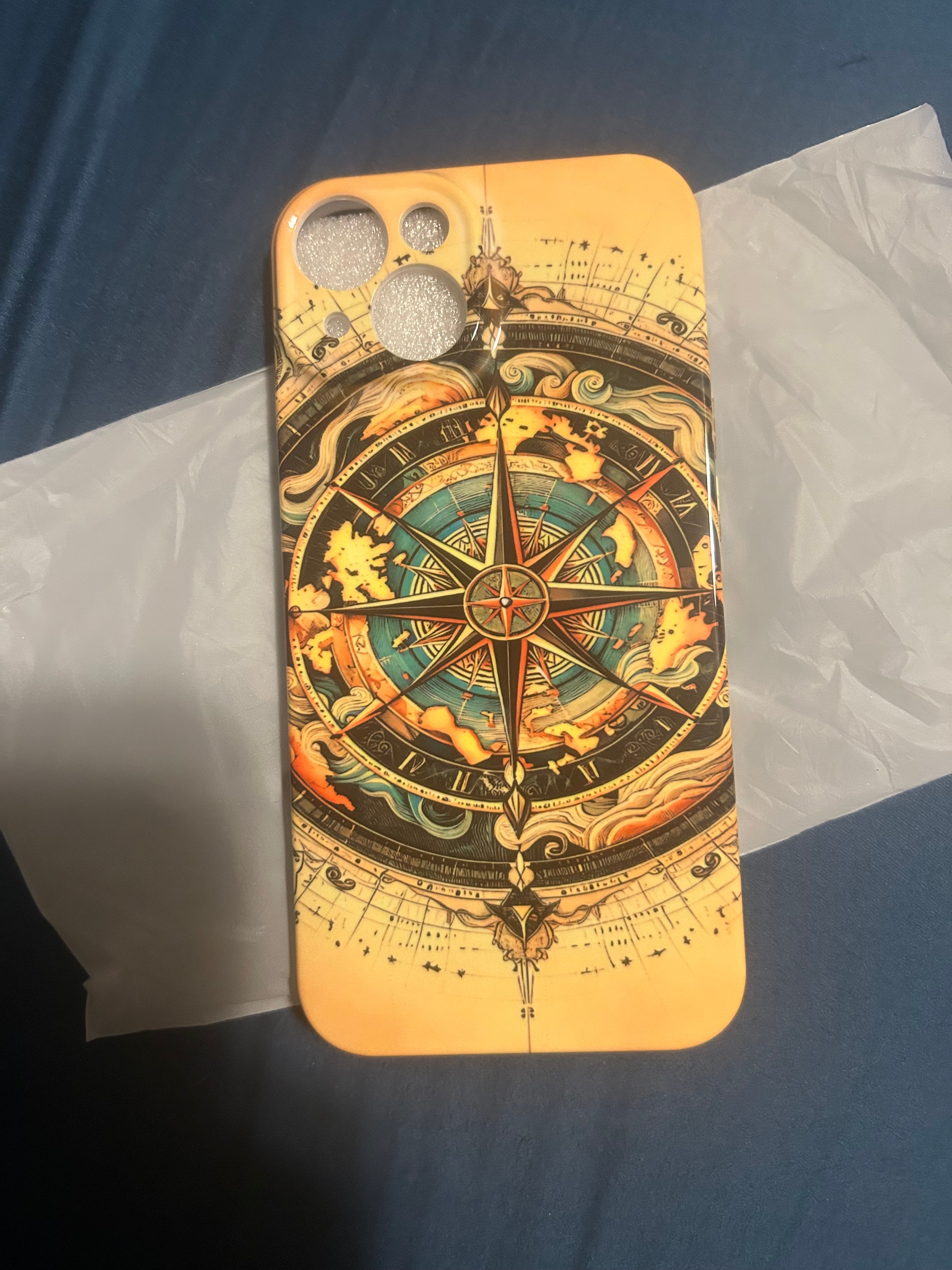 Compass iPhone 14 phone case